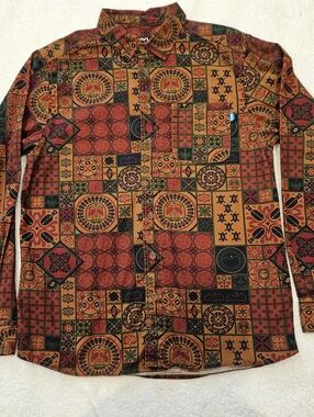 KAVU Westerly Shirt Size L